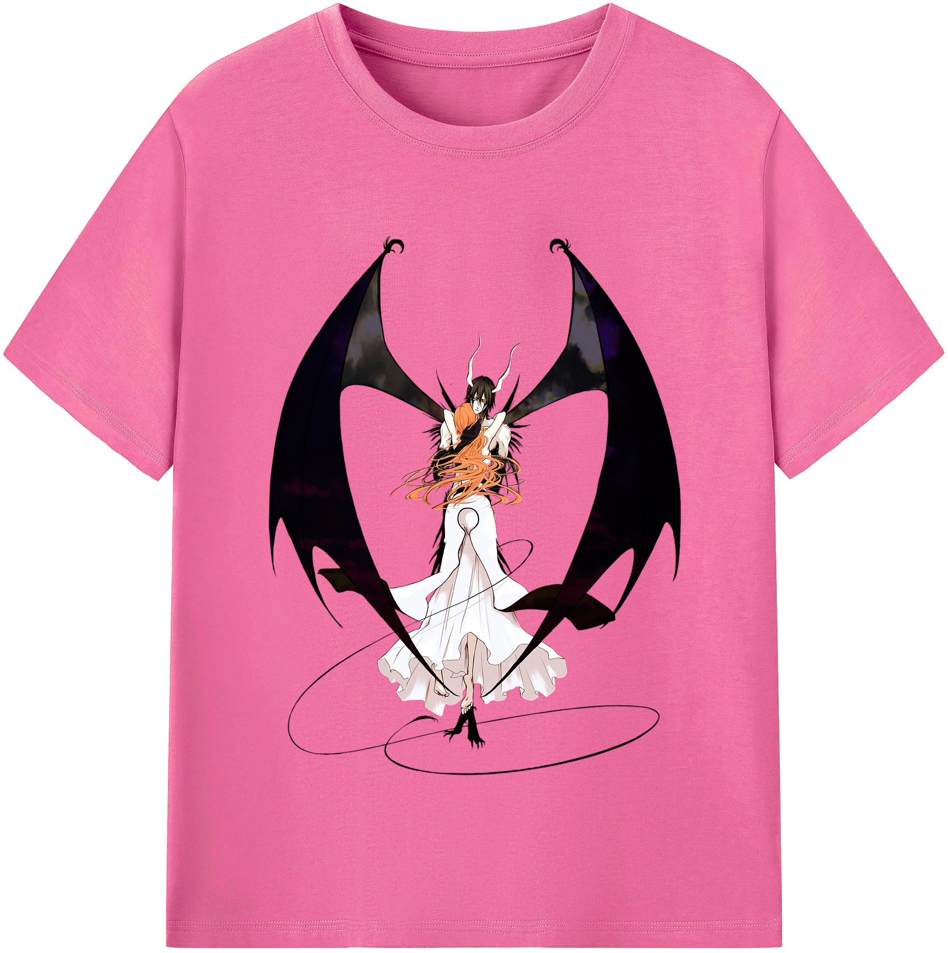 （画像用） ブリーチ ウルキオラ·シファー BLEACH Ulquiorra cifer レディースカジュアルプリントTシャツ（綿100％）